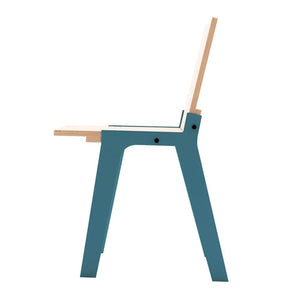 Switch Chair in kleur steen blauw