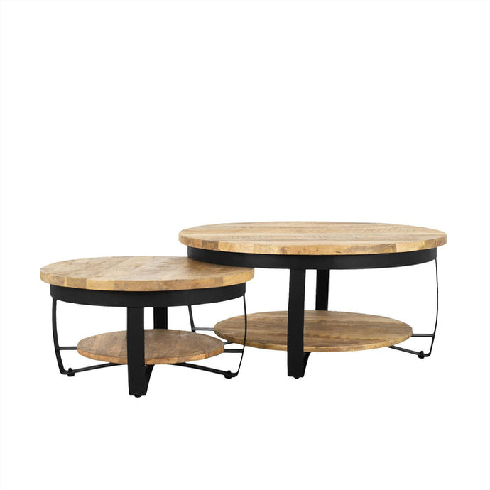 Set van 2 salontafels