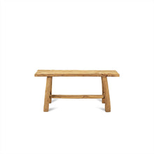 Afbeelding in Gallery-weergave laden, Teak houten bankje