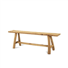 Afbeelding in Gallery-weergave laden, Teak houten bank