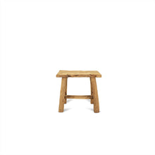 Afbeelding in Gallery-weergave laden, Teak houten bankje 50cm