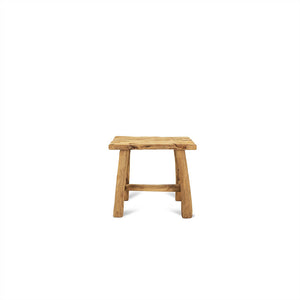 Teak houten bankje 50cm