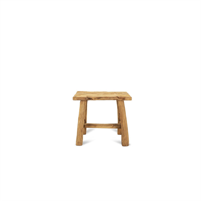 Teak houten bankje 50cm