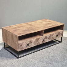 Afbeelding in Gallery-weergave laden, Salontafel met 3 laden