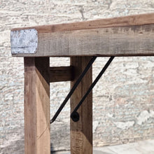 Afbeelding in Gallery-weergave laden, Bankje van gerecycled hout