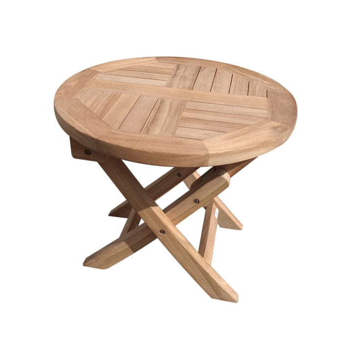 Tuintafel teak hout opvouwbaar 100cm