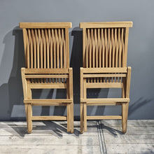 Afbeelding in Gallery-weergave laden, Degelijke houten klapstoel