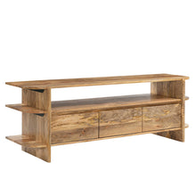 Afbeelding in Gallery-weergave laden, TV kast Jade wit bruin of naturel 150 of 200cm
