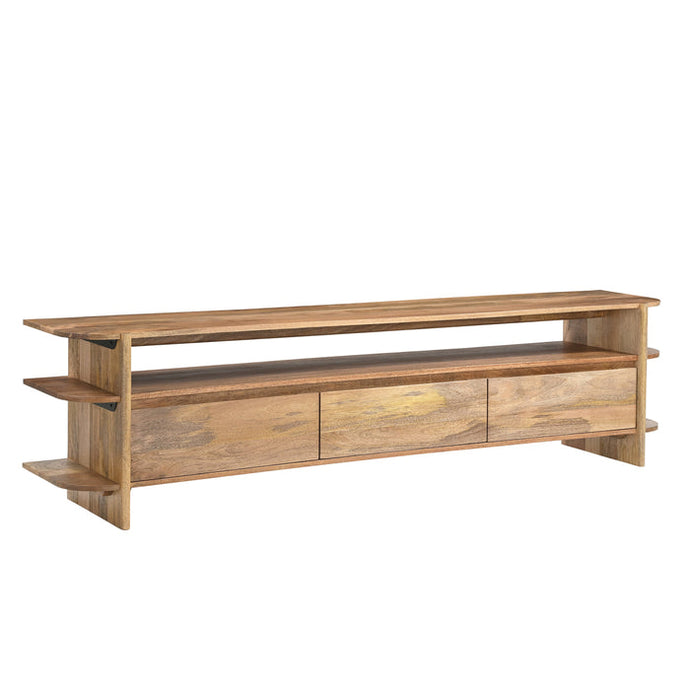 TV kast Jade wit bruin of naturel 150 of 200cm