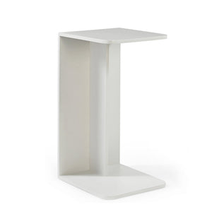 Bijzet tafel Japandi design mango hout off white kleur