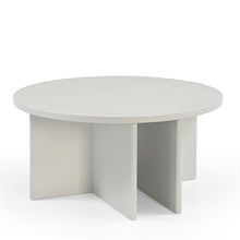 Afbeelding in Gallery-weergave laden, Off white bijzettafel 80cm