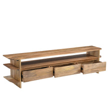 Afbeelding in Gallery-weergave laden, TV kast Jade wit bruin of naturel 150 of 200cm