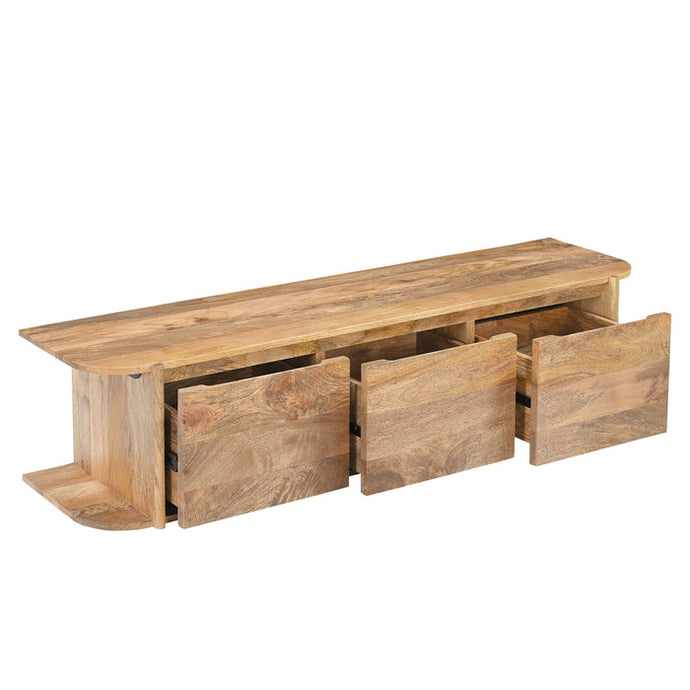 TV kast Jade zwevend Naturel 160