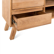 Afbeelding in Gallery-weergave laden, Hard houten tv meubel detail