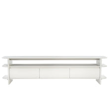 Afbeelding in Gallery-weergave laden, TV kast Jade wit bruin of naturel 150 of 200cm