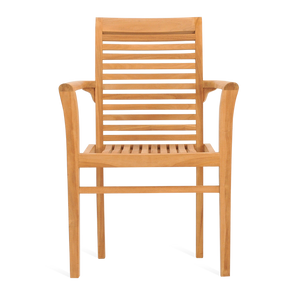 Betaalbare houten tuinstoel