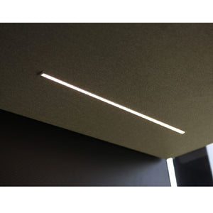 Akoestische werkcabine verlichting