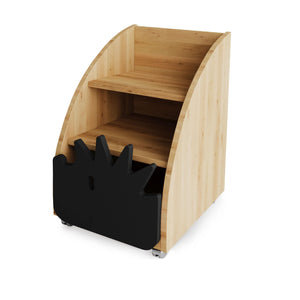 Animali Hedgehog Night Table zwart