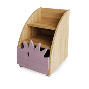 Animali Hedgehog Night Table Purple