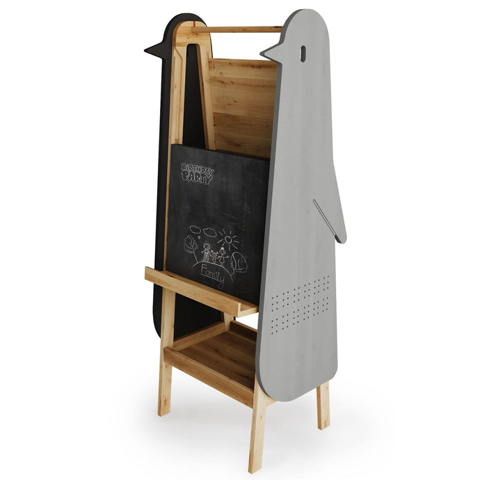 Animali Penguin Easel black - gray