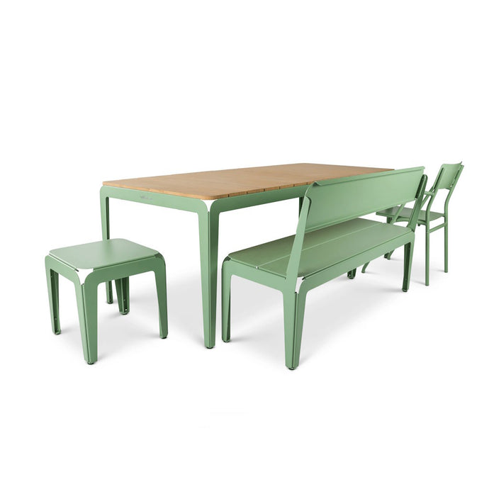 Bended Table Wood 220x90