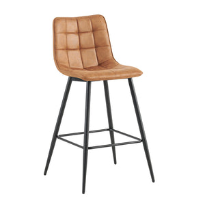 Luxe barstoel cognac