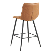 Afbeelding in Gallery-weergave laden, Luxe barstoel cognac