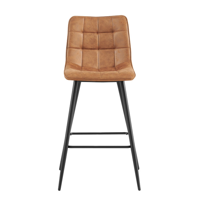 Luxe barstoel cognac