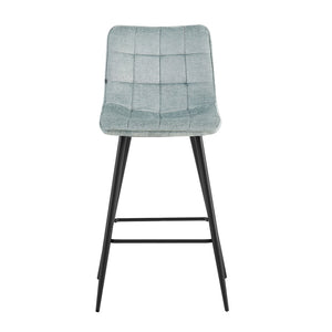 Fancy barstoel licht blauw