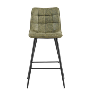 Luxe barstoel army green