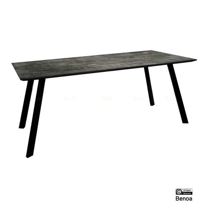 Berlin Dining Table Black edition 140 by Benoa in duurzaam mangohout