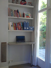 Afbeelding in Gallery-weergave laden, Witte stevige boekenplanken
