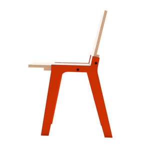 Switch Chair in kleur kers rood