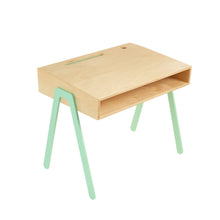 Afbeelding in Gallery-weergave laden, Kinderbureau berken multiplex hout kleur munt