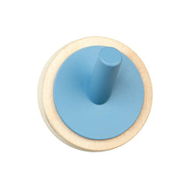 Afbeelding in Gallery-weergave laden, Kapstokhaakje kinderkamer kleur blauw