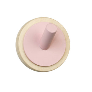 Kapstokhaakje kinderkamer kleur roze