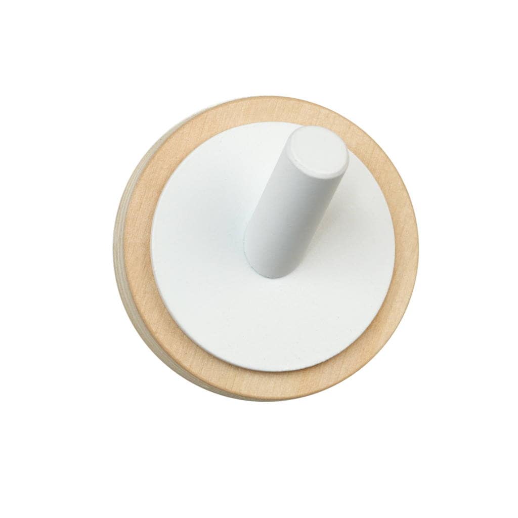 Kapstokhaakje kinderkamer kleur wit