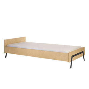 Kinderbed uit duurzame multiplex zwart