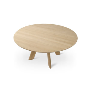 Ronde eiken eettafel Kem 985 by Kluskens