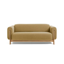 Afbeelding in Gallery-weergave laden, Nel Alfa duurzame 2,5 zits sofa - naturel eiken frame - Oxford stof 0205