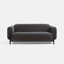 Afbeelding in Gallery-weergave laden, Nel Alfa duurzame 2,5 zits sofa - zwart eiken frame - Oxford stof 0206