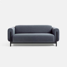 Afbeelding in Gallery-weergave laden, Nel Alfa duurzame 2,5 zits sofa - zwart eiken frame - Oxford stof 0210