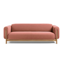 Afbeelding in Gallery-weergave laden, Nel Alfa duurzame 3 zits sofa - naturel eiken frame - Oxford stof 0217