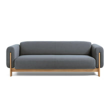 Afbeelding in Gallery-weergave laden, Nel Alfa duurzame 3 zits sofa - naturel eiken frame - Oxford stof 0218