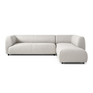 Nel Maverick hoekbank 2,5 zit - daybed rechts - Oxford stof 0201