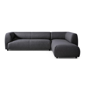 Nel Maverick hoekbank 2,5 zit - daybed rechts - Oxford stof 0206