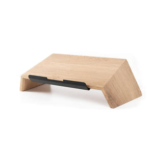 Laptopstand in duurzaam eikenhout