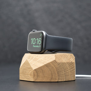 Oakywood Apple Watch Dock Eik handgemaakt