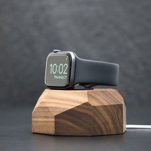 Apple Watch Dock duurzaam walnotenhout handgemaakt