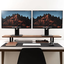 Afbeelding in Gallery-weergave laden, Oakywood Dual desk shelf walnut